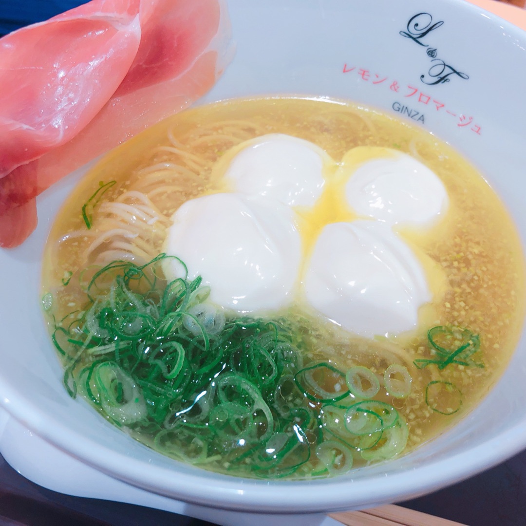 らぁ麺 レモン&フロマージュ GINZA