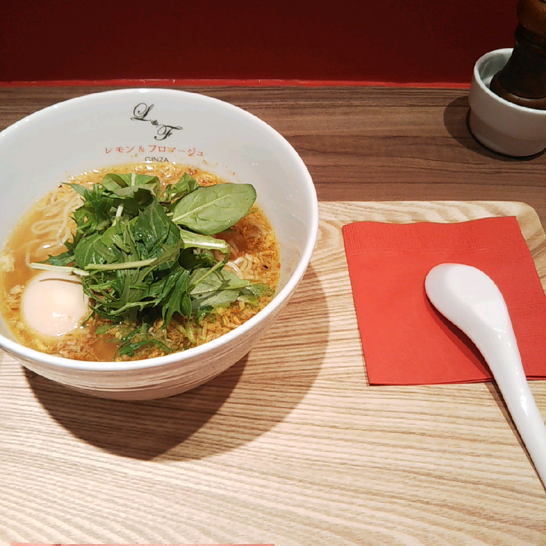 らぁ麺 レモン&フロマージュ GINZA